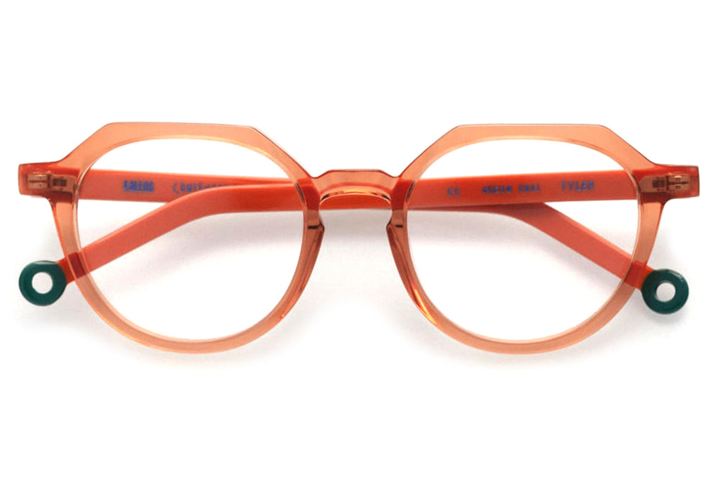 Kaleos Eyehunters - Tyler Eyeglasses Transparent Orange