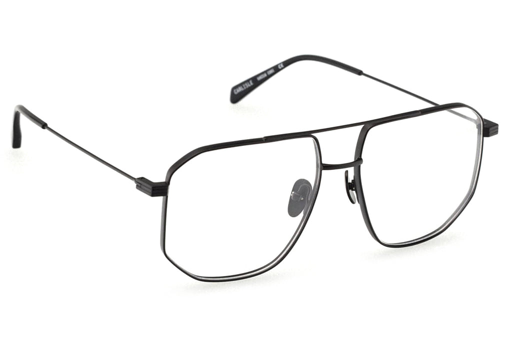 Kaleos Eyehunters - Carlisle Eyeglasses Matte Black