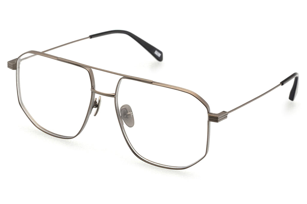 Kaleos Eyehunters - Carlisle Eyeglasses Dark Silver