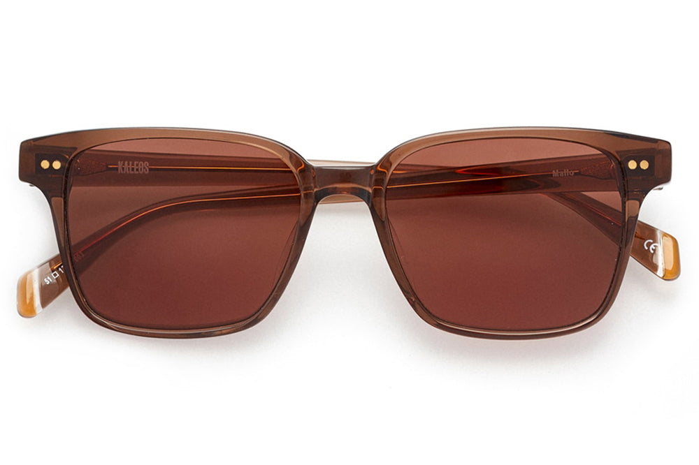 Kaleos Eyehunters - Mallo Sunglasses Transparent Brown