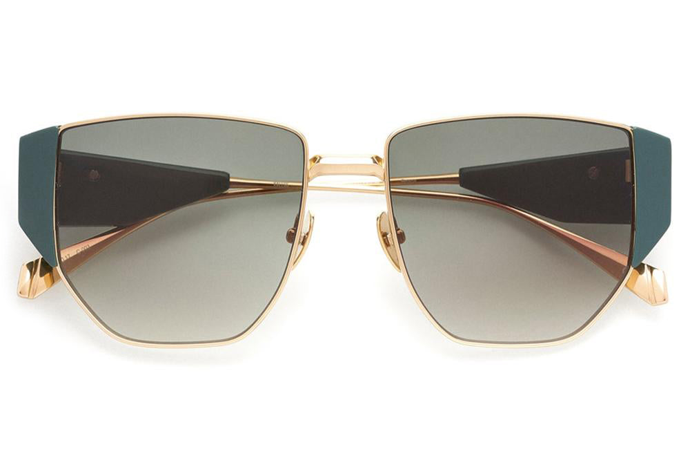 Kaleos Eyehunters - Beane Sunglasses Gold/Opaque Green