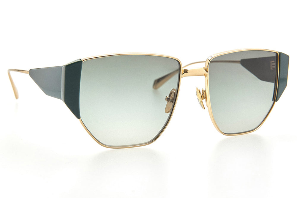 Kaleos Eyehunters - Beane Sunglasses Gold/Opaque Green
