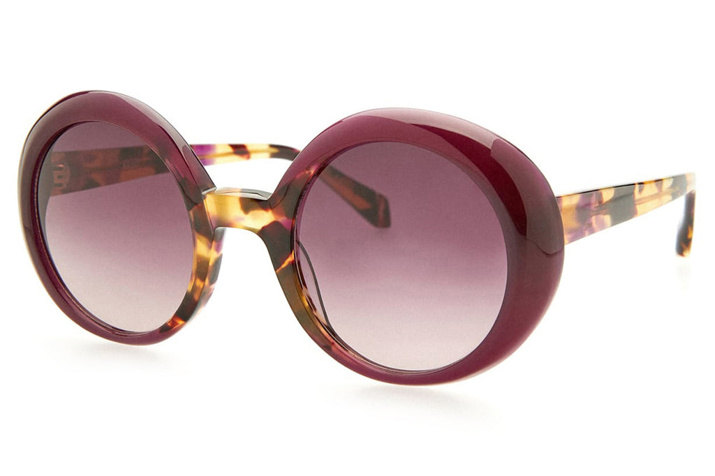 Kaleos Eyehunters - Woodhouse Sunglasses Purple/Tortoise