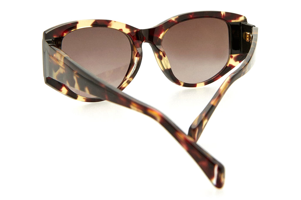 Kaleos Eyehunters - Woodard Sunglasses Brown Tortoise/Opaque Black
