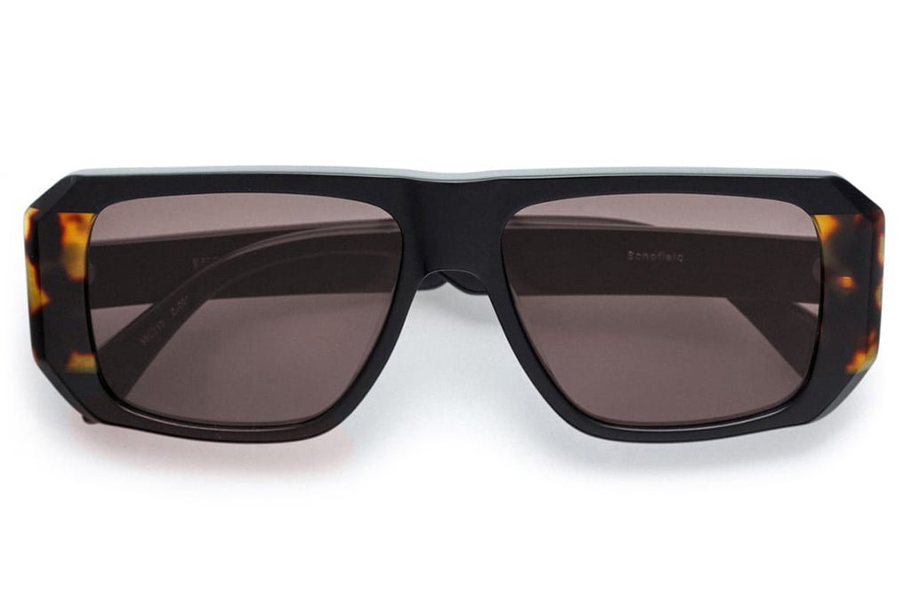 Kaleos Eyehunters - Schofield Sunglasses Black/Brown Tortoise