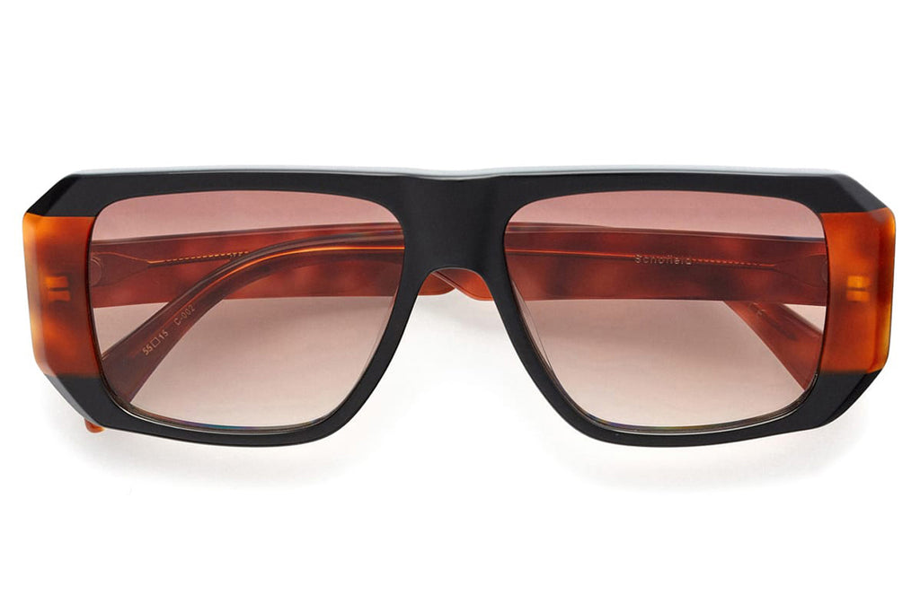 Kaleos Eyehunters - Schofield Sunglasses Black/Honey