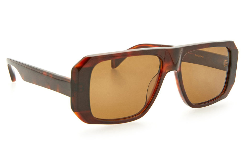 Kaleos Eyehunters - Schofield Sunglasses Dark Tortoise/Brown