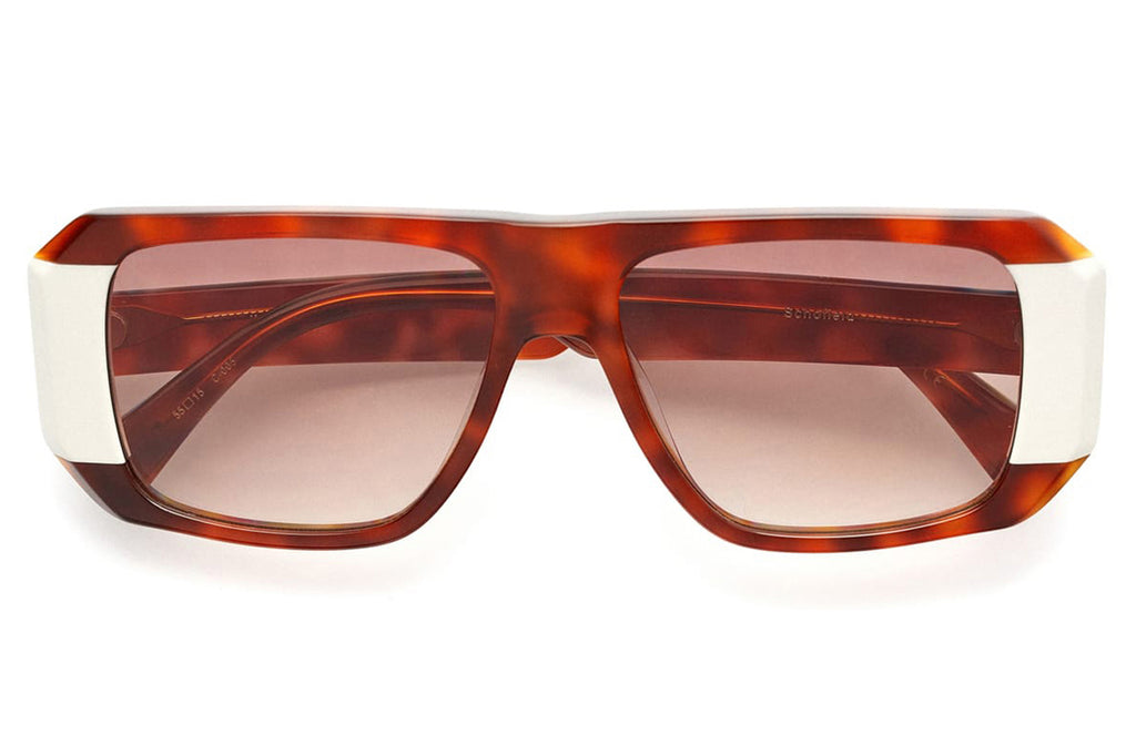 Kaleos Eyehunters - Schofield Sunglasses Honey Tortoise/White