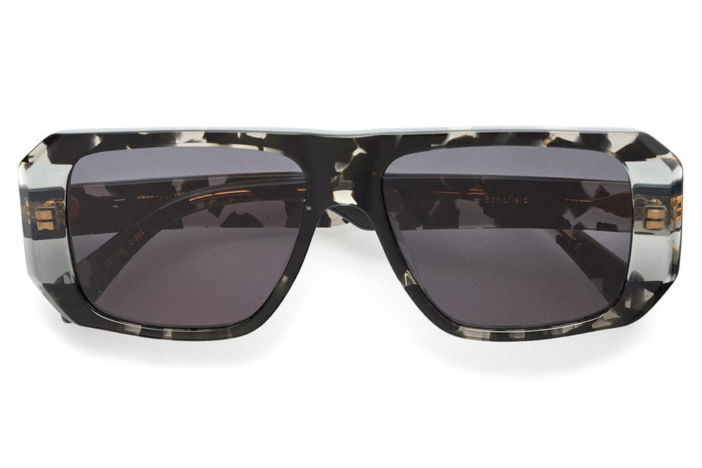 Kaleos Eyehunters - Schofield Sunglasses Black Tortoise/Crystal