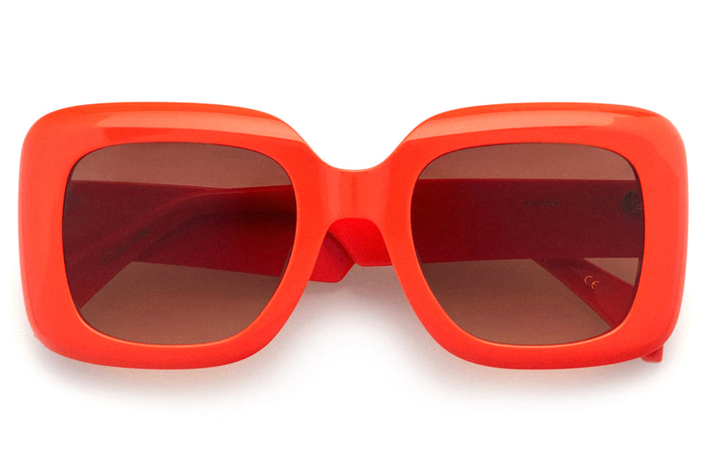 Kaleos Eyehunters - Grudet Sunglasses Monochrome Orange