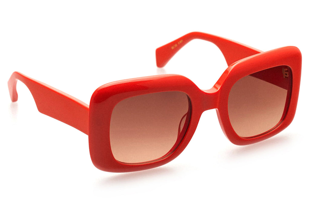 Kaleos Eyehunters - Grudet Sunglasses Monochrome Orange