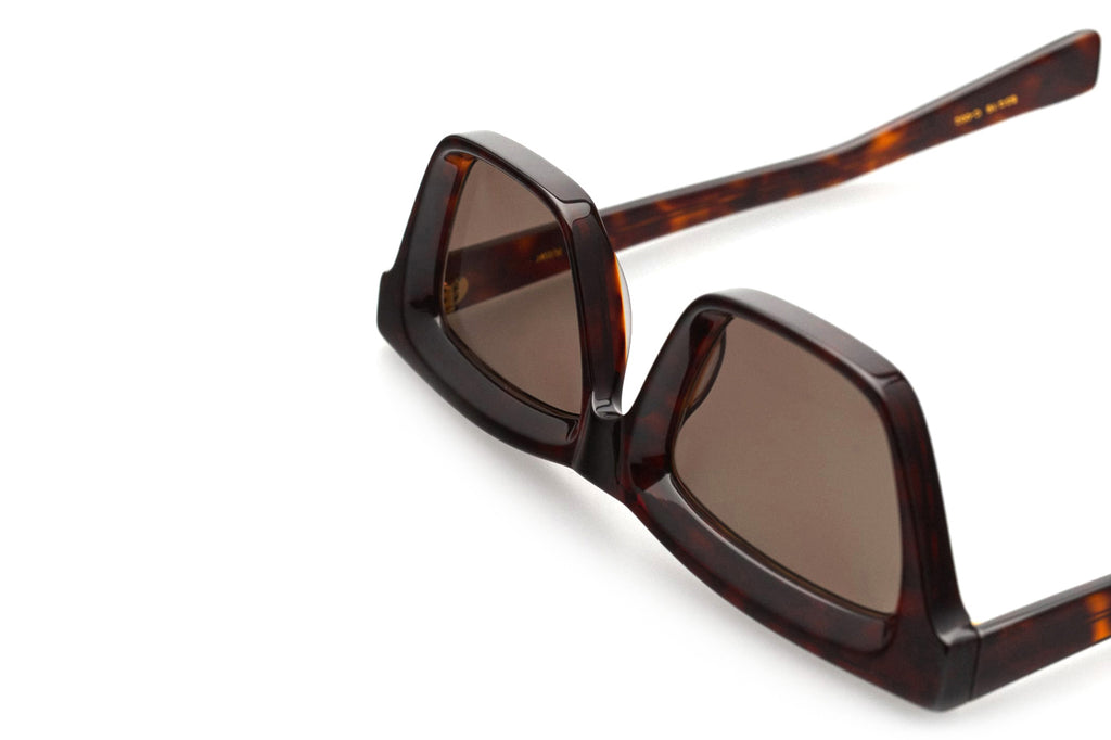 Kaleos Eyehunters - Ritter Sunglasses Dark Brown Havana