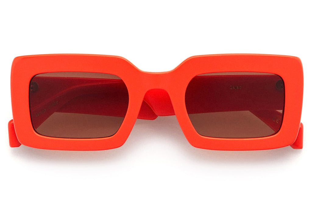Kaleos Eyehunters - Zajac Sunglasses Monochrome Orange