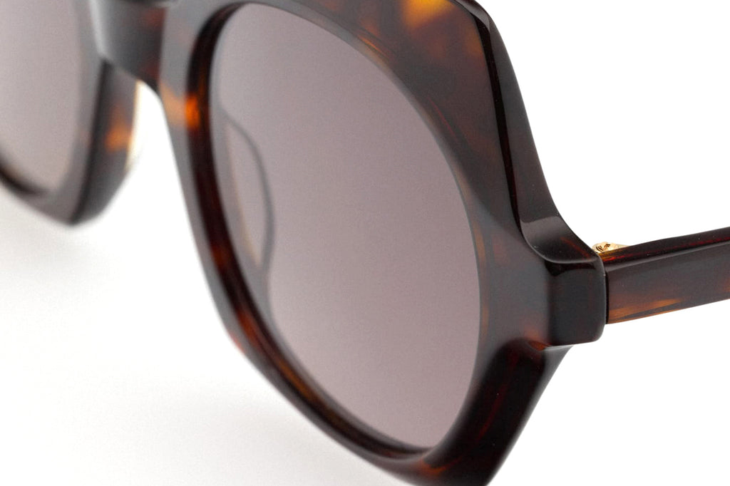 Kaleos Eyehunters - Beetle Sunglasses Dark Brown Tortoise