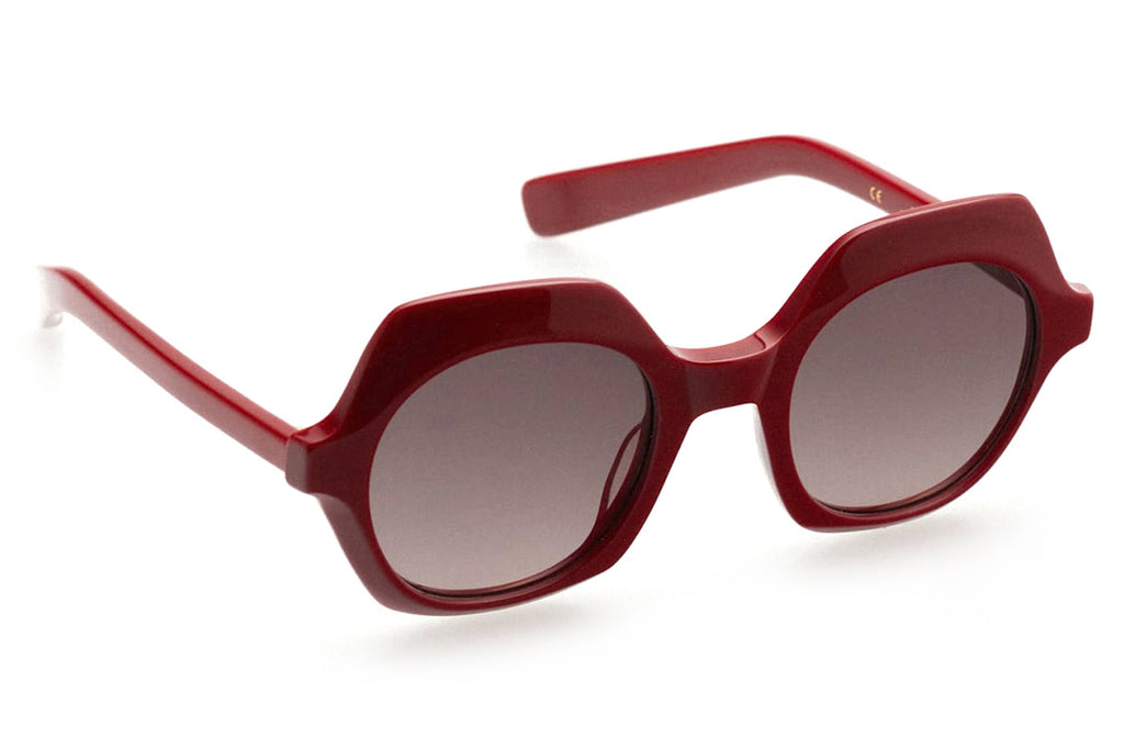 Kaleos Eyehunters - Beetle Sunglasses Monochrome Red