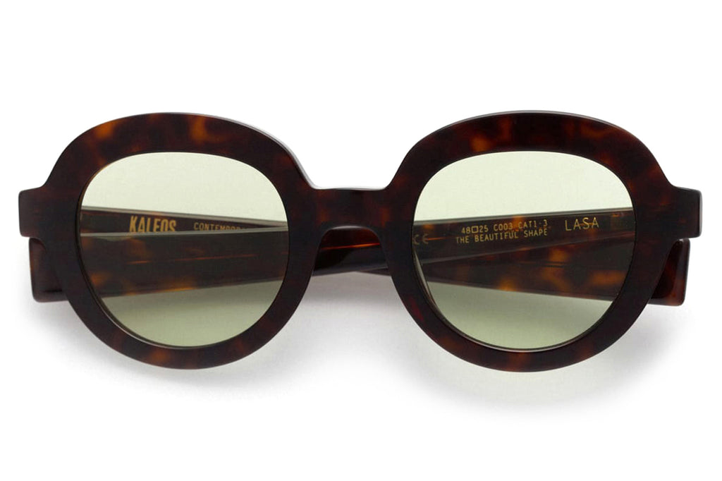 Kaleos Eyehunters - Lasa Sunglasses Dark Brown Tortoise