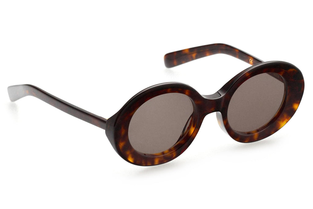 Kaleos Eyehunters - Dieu Sunglasses Dark Brown Tortoise