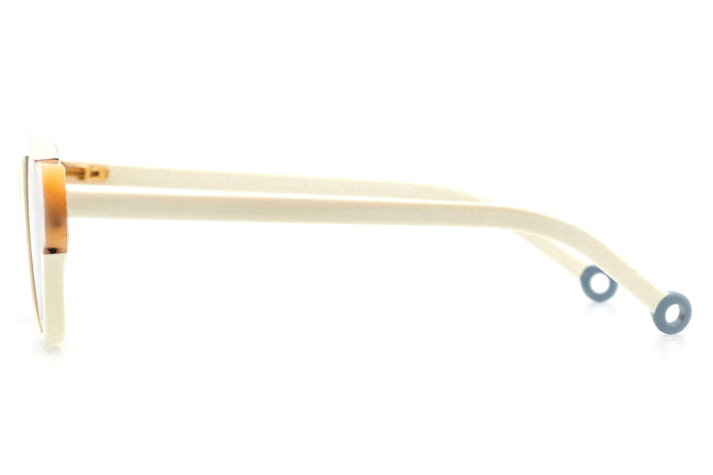 Kaleos Eyehunters - Yatay Sunglasses Ivory/Spotted Beige Tortoise
