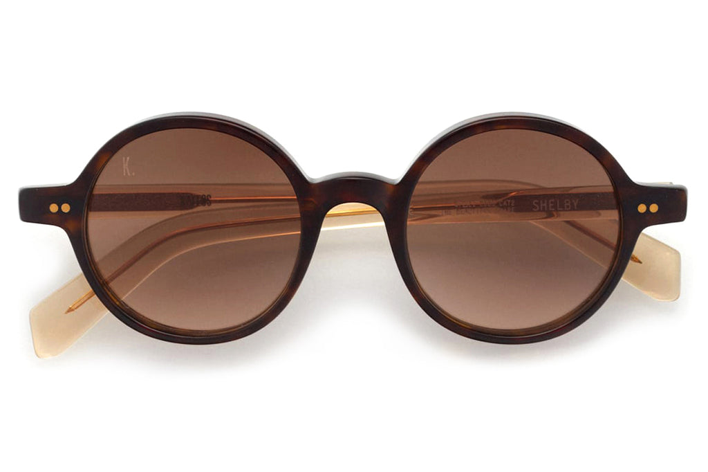 Kaleos Eyehunters - Shelby Sunglasses Dark Brown Tortoise