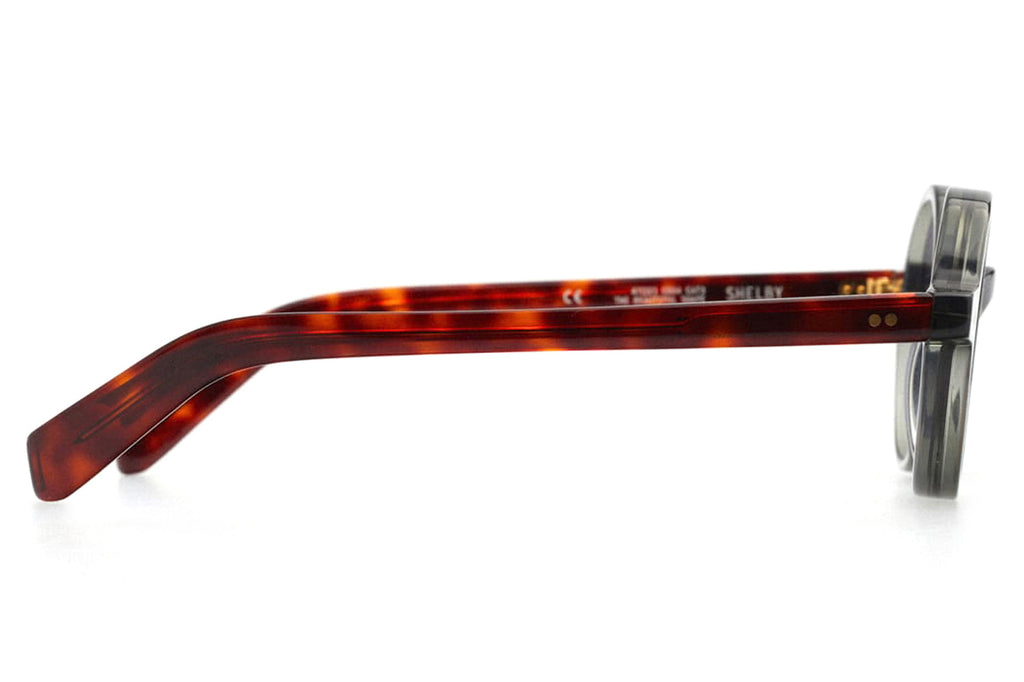 Kaleos Eyehunters - Shelby Sunglasses Transparent Opaque Green