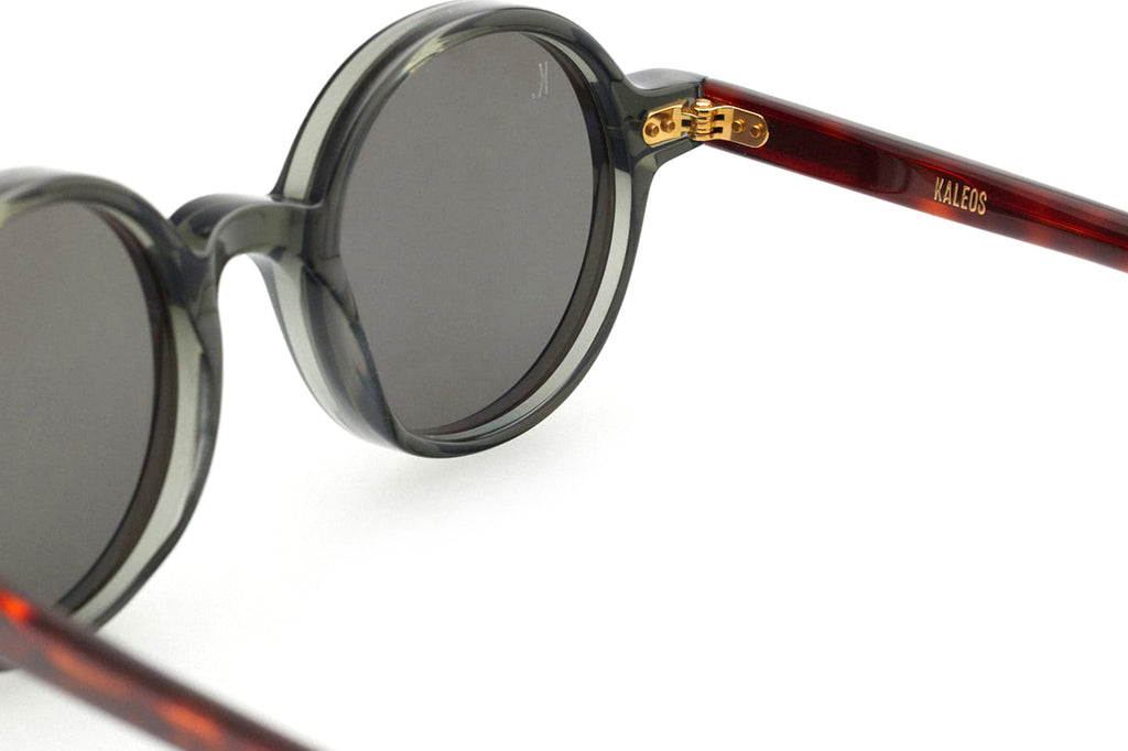 Kaleos Eyehunters - Shelby Sunglasses Transparent Opaque Green