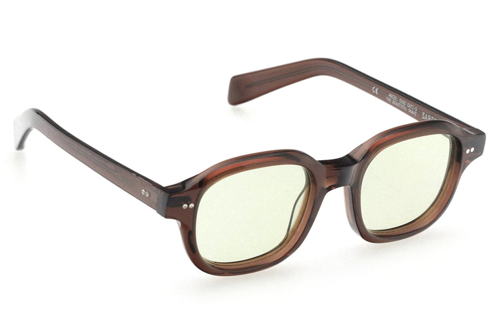 Kaleos Eyehunters - Saber Sunglasses Transparent Brown