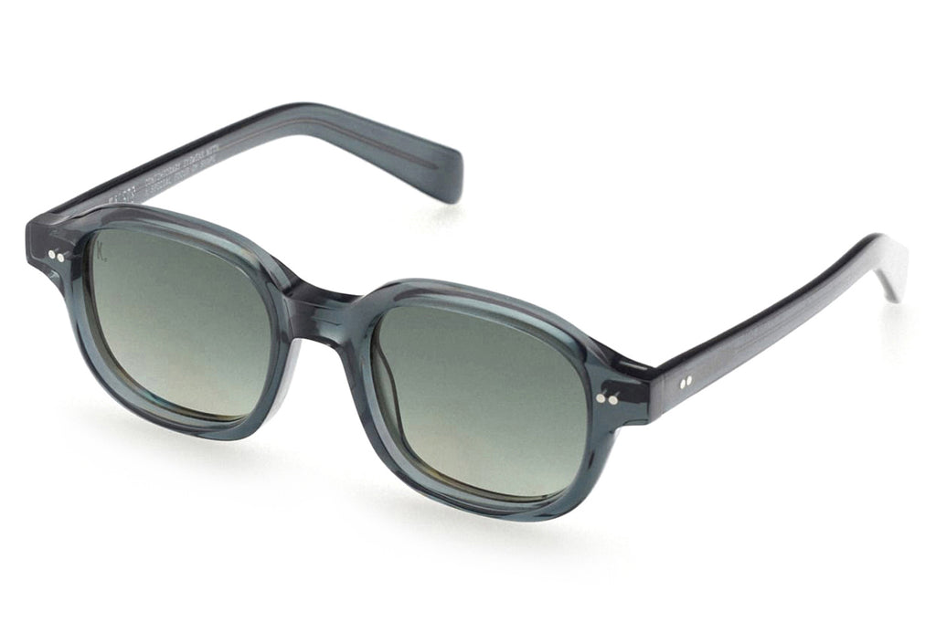 Kaleos Eyehunters - Saber Sunglasses Transparent Opaque Green