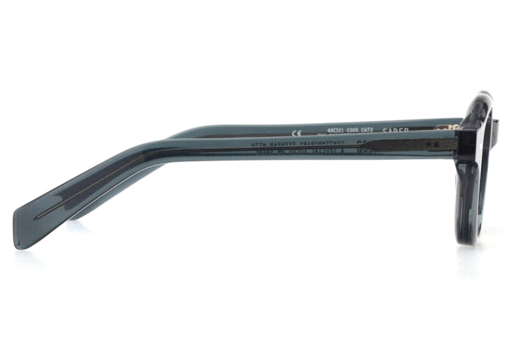 Kaleos Eyehunters - Saber Sunglasses Transparent Opaque Green