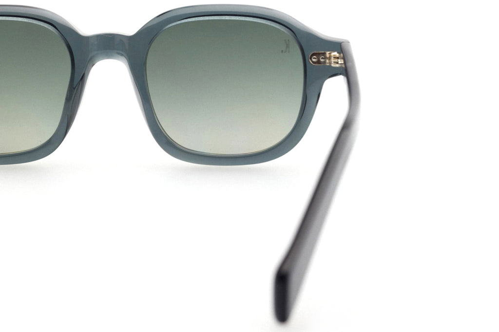 Kaleos Eyehunters - Saber Sunglasses Transparent Opaque Green