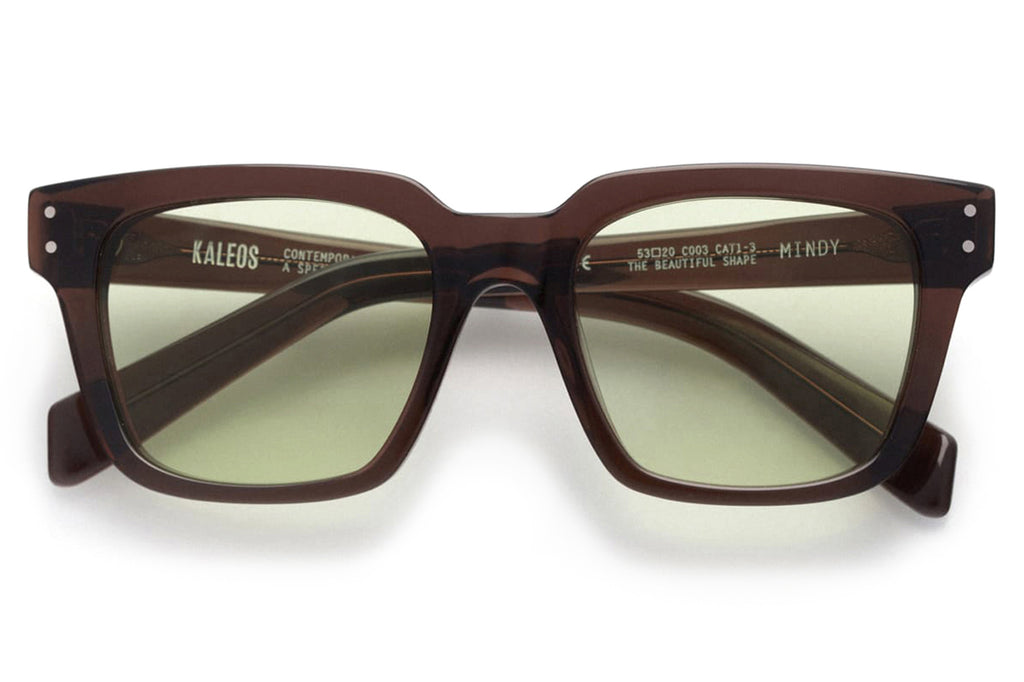 Kaleos Eyehunters - Mindy Sunglasses Transparent Brown