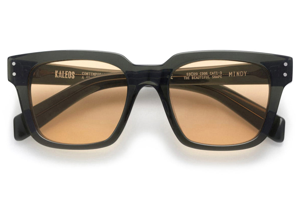 Kaleos Eyehunters - Mindy Sunglasses Transparent Opaque Green