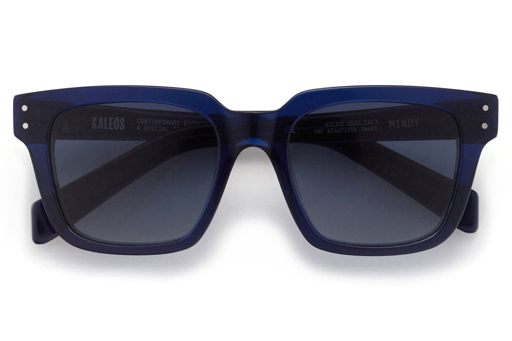 Kaleos Eyehunters - Mindy Sunglasses Transparent Dark Blue