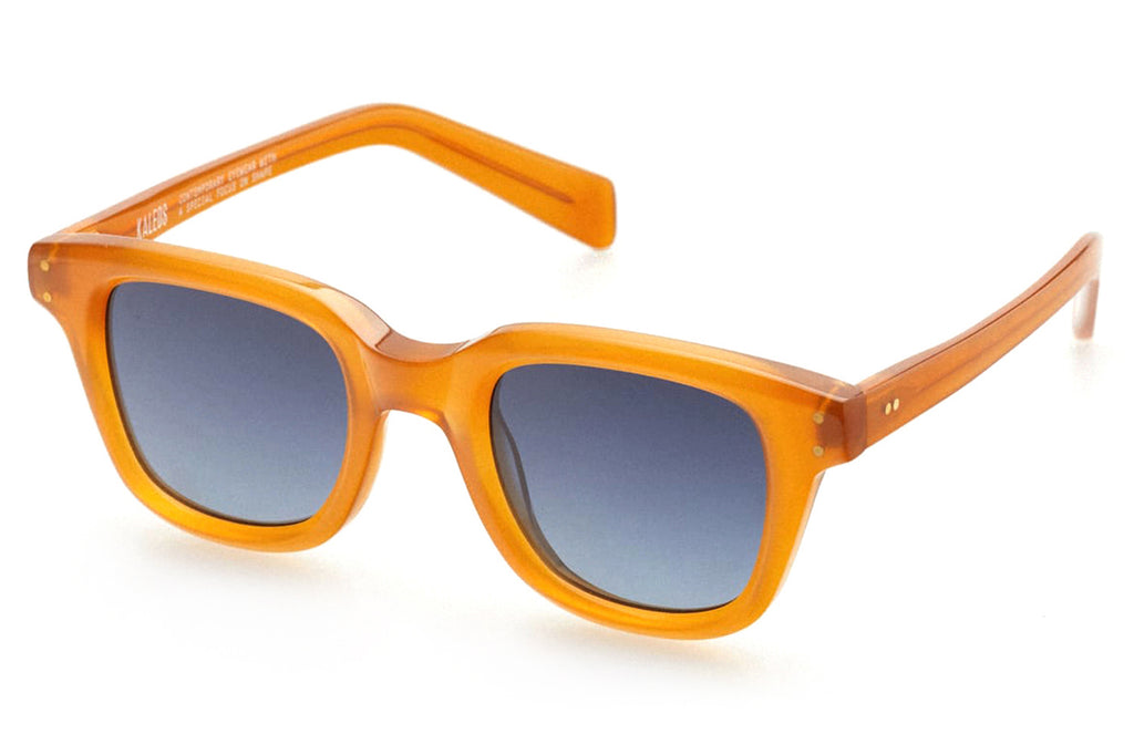 Kaleos Eyehunters - Larson Sunglasses Monochrome Amber