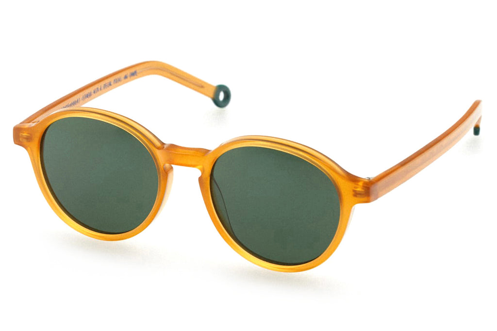 Kaleos Eyehunters - Senett Sunglasses Translucent Amber