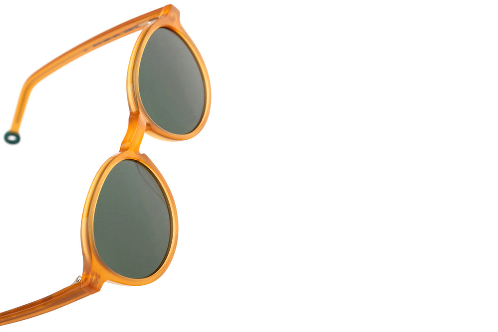 Kaleos Eyehunters - Senett Sunglasses Translucent Amber
