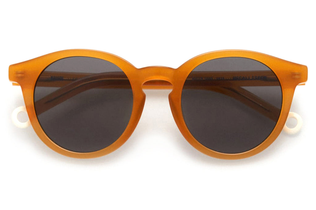Kaleos Eyehunters - Mccallister Sunglasses Translucent Amber