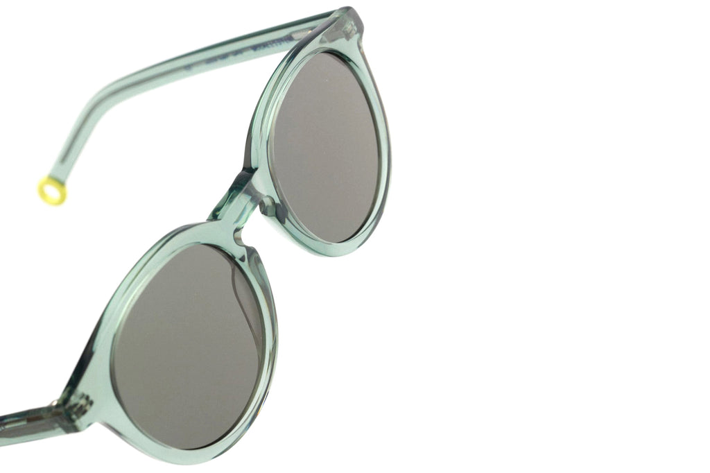 Kaleos Eyehunters - Mccallister Sunglasses Transparent Light Green