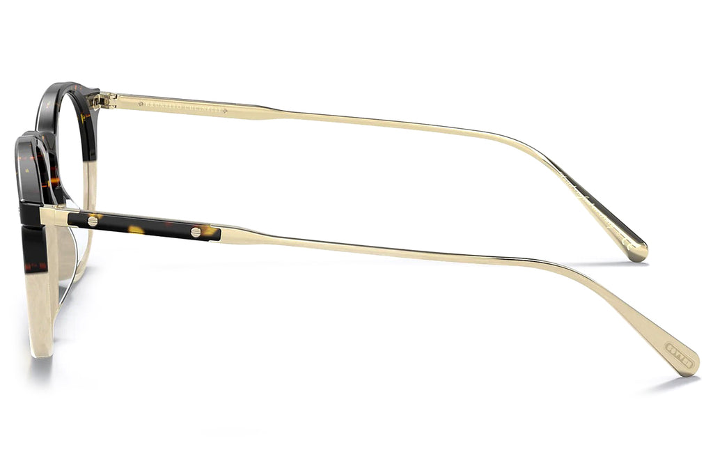 Oliver Peoples - Eduardo-R (OV5483U) Eyeglasses DTB/Beige Silk/Brushed Gold