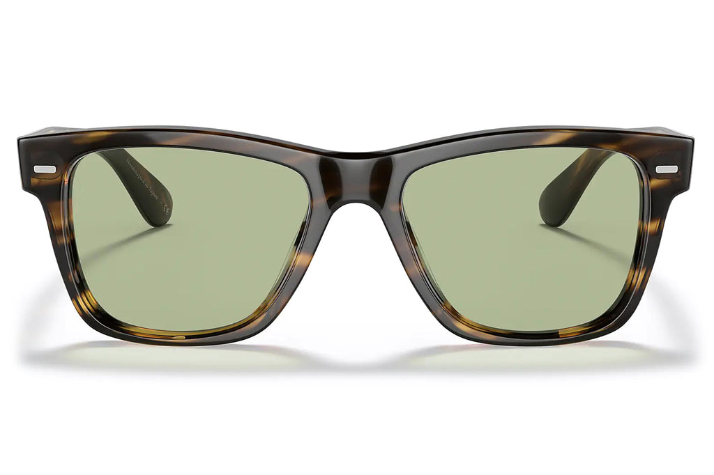 Oliver Peoples - Oliver Sun-F (OV5393SF) Sunglasses Cocobolo with Green Wash Lenses