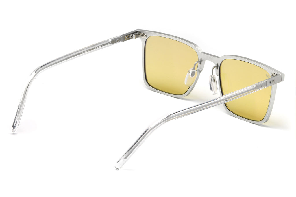 AKILA® Eyewear - Achilles Sunglasses Silver Aluminum w/ Yellow Lenses
