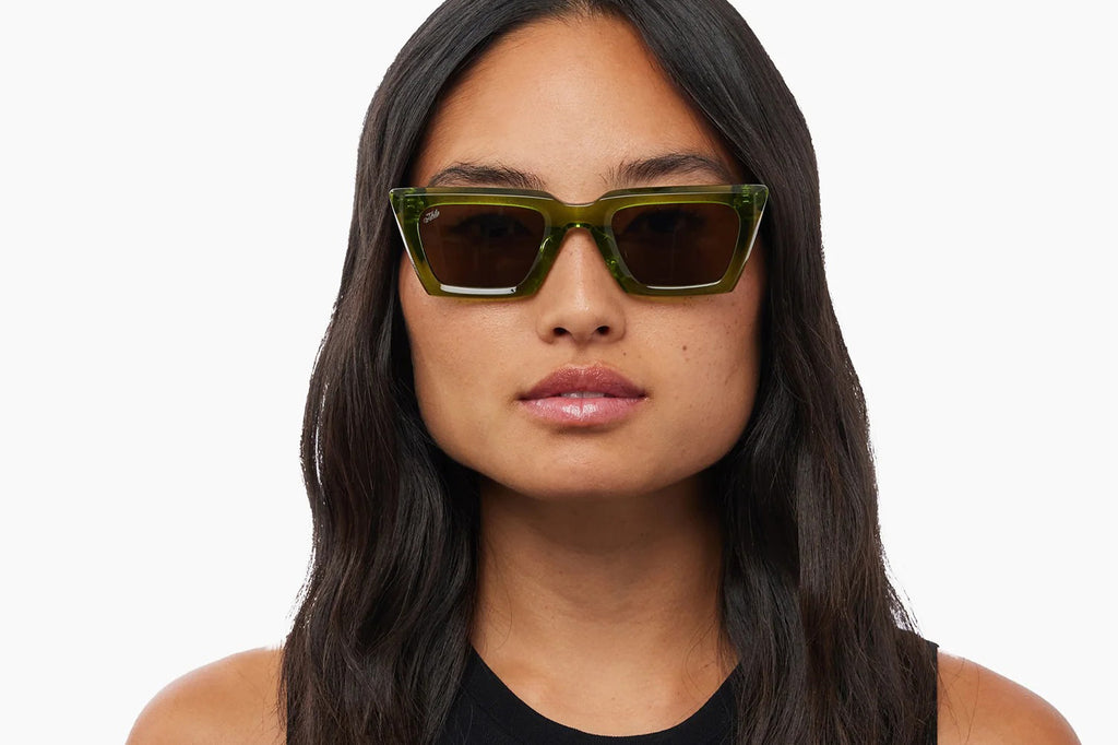 AKILA® Eyewear - Paradox Sunglasses Emerald w/ Brown Lenses