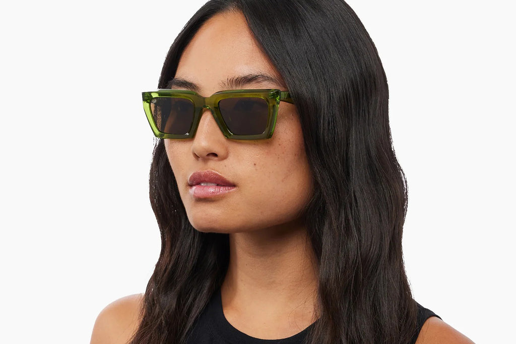 AKILA® Eyewear - Paradox Sunglasses Emerald w/ Brown Lenses