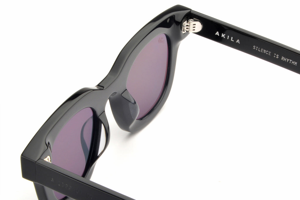 AKILA® Eyewear - Apollo Sunglasses Black w/ Black Lenses