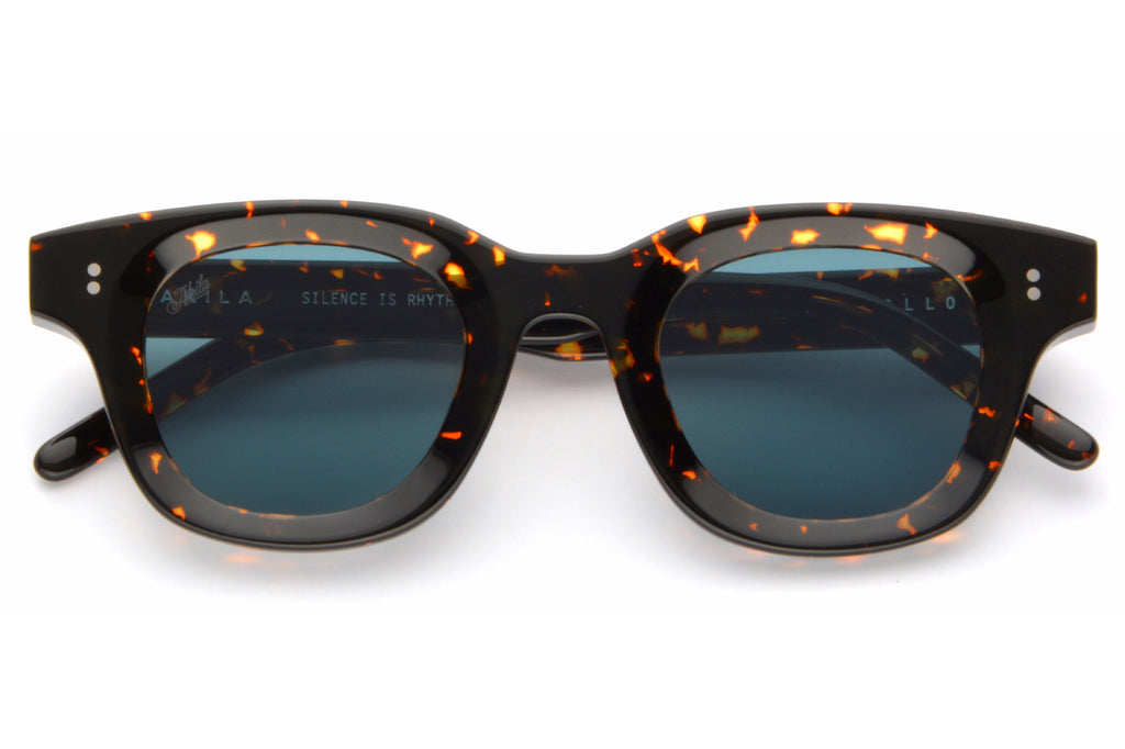 AKILA® Eyewear - Apollo Sunglasses Tokyo Tortoise w/ Viridian Lenses