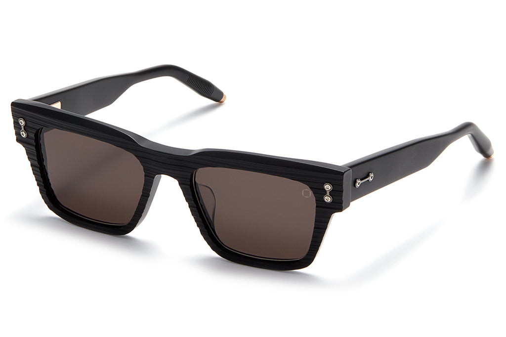 Akoni - Columba - Scraped Series Sunglasses  Matte Black - Scraped w/ Zeiss Vision Lenses