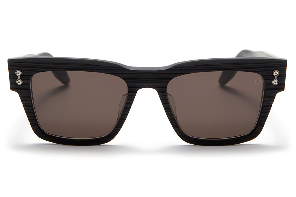 Akoni - Columba - Scraped Series Sunglasses Matte Black - Scraped w/ Zeiss Vision Lenses
