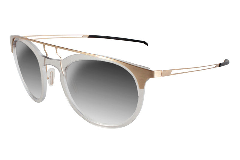 Parasite Eyewear - Anti-Retro 1 Sunglasses Gold-Clear (C25)
