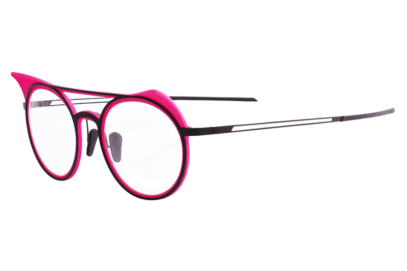 Parasite Eyewear - Anti-Retro 3 | Anti-Matter Eyeglasses Black-Fushia (C80M)