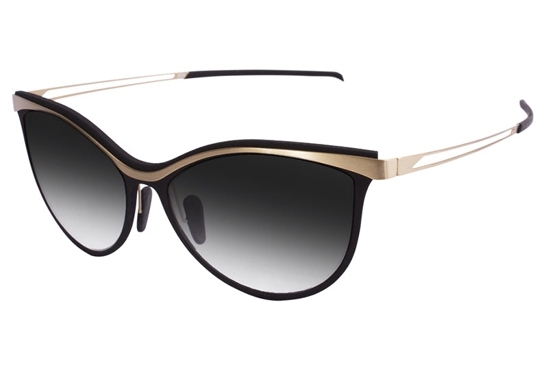 Parasite Eyewear - Anti-Retro 4 | Anti-Matter Sunglasses Black-Gold (C79M)