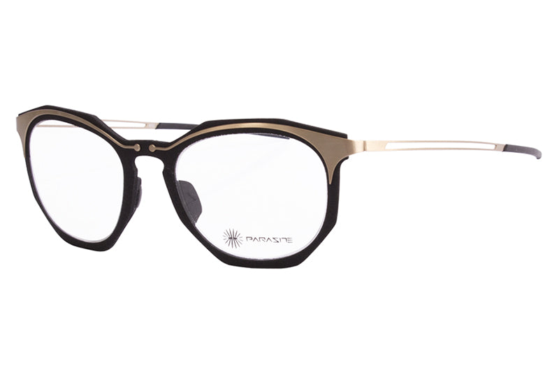 Parasite Eyewear - Anti-Retro 5 | Anti-Matter Eyeglasses Black-Gold (C79M)
